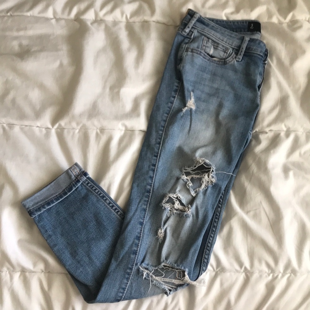 Hollister Ditressed Skinny jeans
